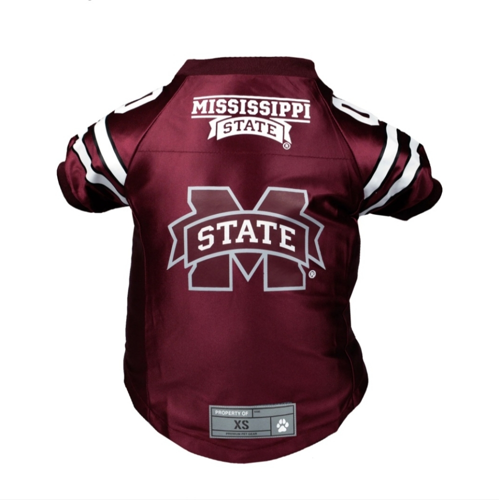 Mississippi State Pet Jersey Size XL
